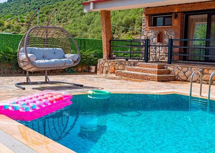 Duru-villa With Private Pool For 6 People In Kayakoey Villa Fethiye